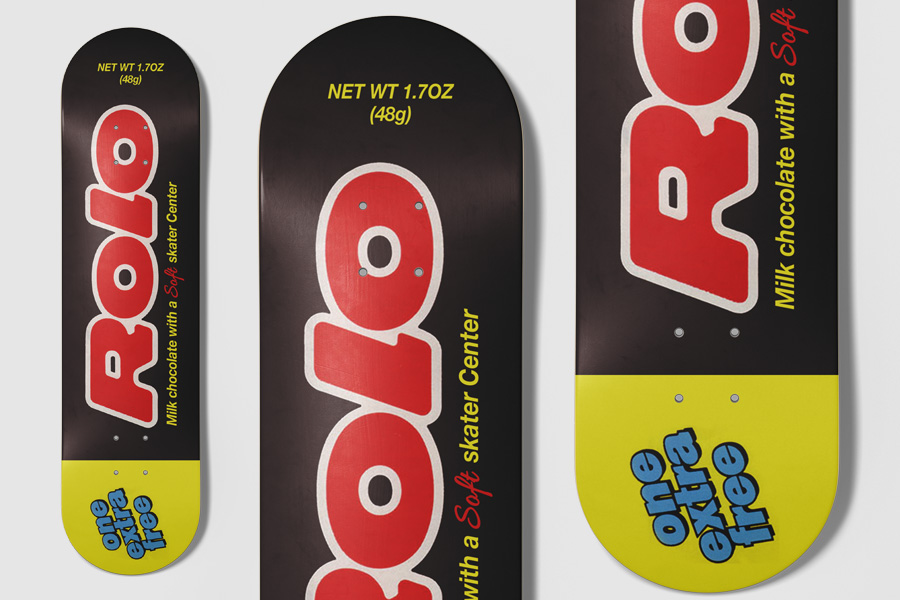 Graphic concept and artwork
for skate art exhibition