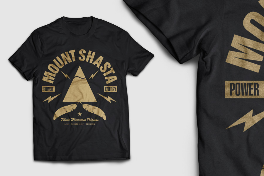 Concept and artwork for
White Mountain Pilgrims apparel