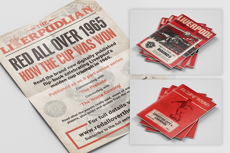 Concept, design and artwork
of vintage style posters and fanzines